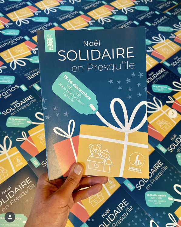 Affiche de l'opération Noël Solidaire